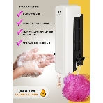 Дозатор для мыла Puff-8110 350 мл, белый, ABS-пластик