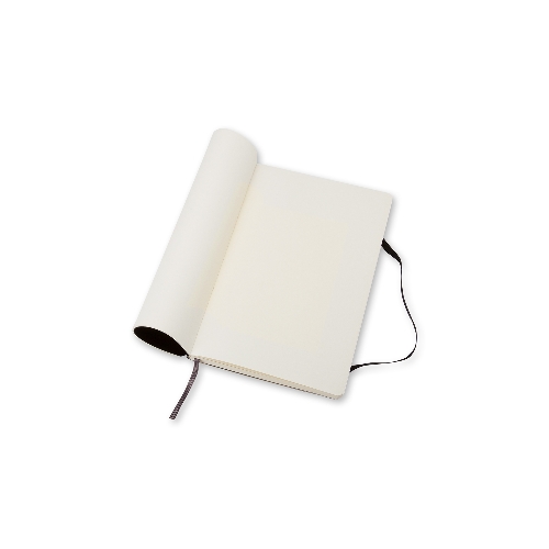 Блокнот Moleskine Classic Soft Large, 192 страниц, черный, нелинованный