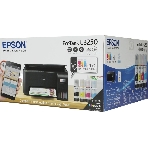 МФУ струйное Epson L3250 (C11CJ67412/C11CJ67418/C11CJ67405/C11CJ67408/C11CJ67503/C11CJ67508/C11CJ67523/C11CJ67525), A4, цветное, печ. до 33 стр/мин. (ч/б) до 15 стр/мин. (цвет), скан. до 11 стр/мин. (ч/б) 28 стр/мин. (цвет), 1440 x 5760 dpi (печать) 1200x2400dpi (скан.), USB, Wi-Fi