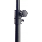Пюпитр оркестровый STAGG [MUS-C5 T] 2-х секционный с винтовым фиксатором, металлический держатель с регулировкой угла наклона, прочная металлическая конструкция со складными ножками, размеры: 47,5х34,5 см, высота 70-110 см, вес 2,9 кг, цвет черный