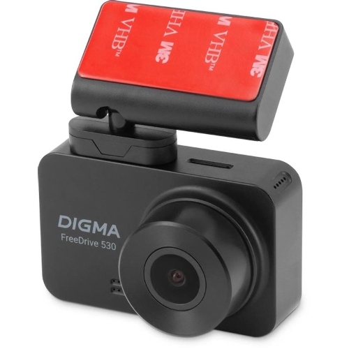 Видеорегистратор Digma FreeDrive 530, 1920x1080, 2", Wi-Fi, G-сенсор, датчик движения