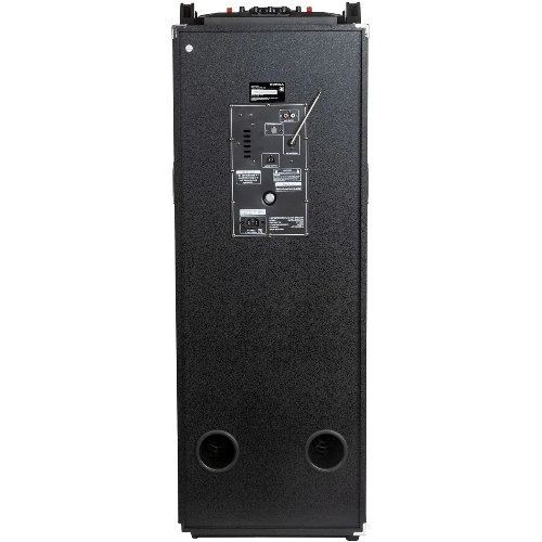 Минисистема SUPRA SMB-2150 черный 1200Вт FM USB BT SD (в комплекте: активн.+пассив.колонки)