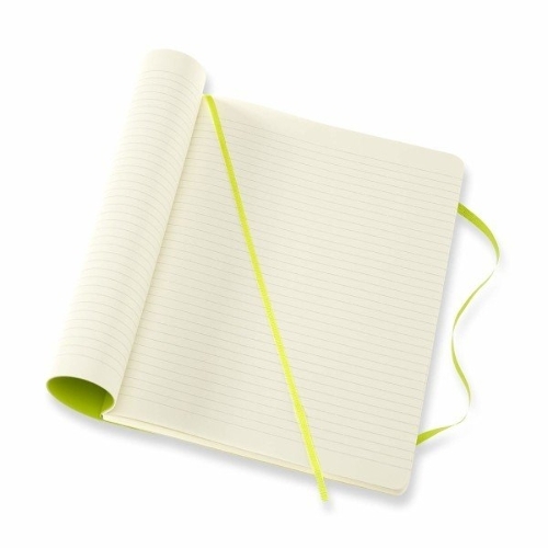 Блокнот Moleskine Classic XL,192 страниц, лаймовый, в линейку