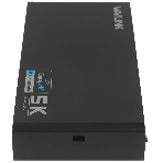 Док-станция WAVLINK WL-UG69DK1, USB Type-C, DisplayPort/HDMI/RJ-45/USB Type-C/Jack 3.5mm, USB