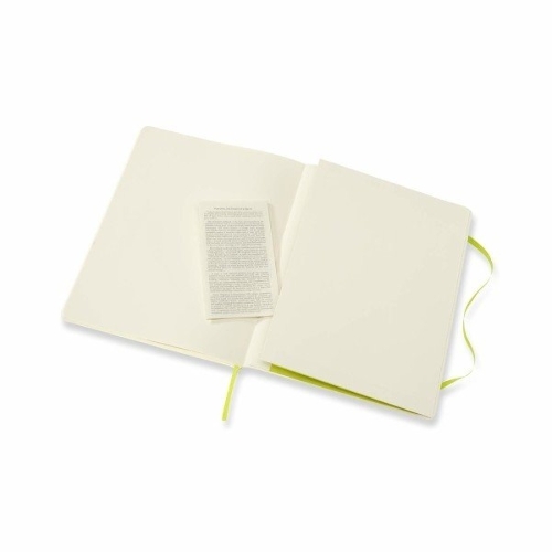 Блокнот Moleskine Classic XL,192 страниц, лаймовый, в линейку