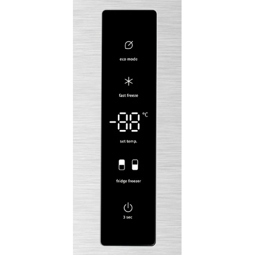Холодильник Gorenje NRK620FAXL4 серый двухкамерный 238/86л морозилка снизу, No Frost