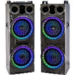 Минисистема SUPRA SMB-2150 черный 1200Вт FM USB BT SD (в комплекте: активн.+пассив.колонки)