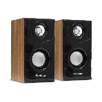 Акустическая система 2.0 ExeGate EX289694RUS Tango 316 (питание USB, 2х3Вт (6 Вт RMS), 80-20000Гц, дерево)