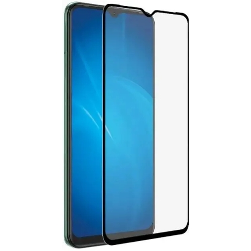 Защитное стекло для экрана DF tColor-04 для Tecno Spark 7 2.5D, 1 шт, черный df tcolor-04 (black)