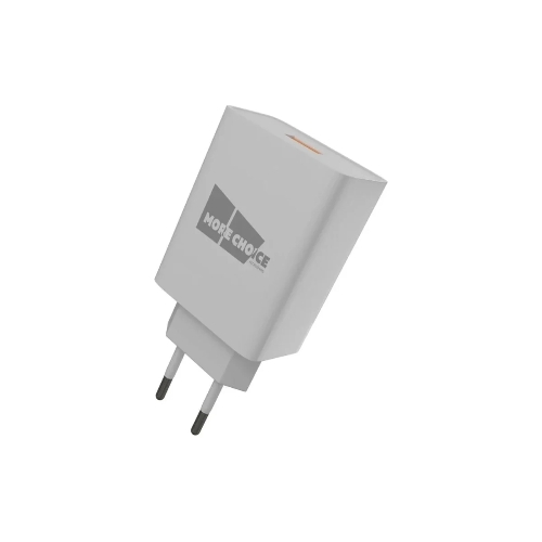 Сетевое зарядное устройство СЗУ 1USB 3.0A QC3.0 для micro USB быстрая зарядка More choice NC52QCm, белый