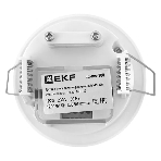 Датчик движения EKF dd-ms-100 (ИК) MS-100 (ДД) встраив. 1200 Вт 360 град. до 6 м IP20