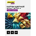 Картон цветной Silwerhof двустор.мелов. 16л. A4 Create 240г/м2 папка