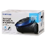 Пылесос Samsung VC20M255AWB/EV синий/черный, 460/2000 Вт, уборка сухая, пылесборник мешок 2.5 л