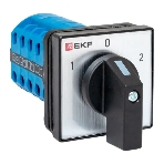 Переключатель кулачковый EKF ПК-1-24 (pk-1-24-10) 4П 10А "1-0-2"
