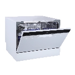 Посудомоечная машина Бирюса DWC-506/5 W, белый, 55 см, 6 компл., 49 дБ, класс A+