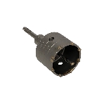 Коронка буровая по бетону с оснасткой TCT-72 М22 SDS-plus Master EKF tct-72-m22