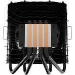 Кулер для процессора Alseye H120TD черный, 120 мм, алюминий/медь, 2000 об/мин, 35.5 дБ, 4 pin, 125 Вт, 95 мм