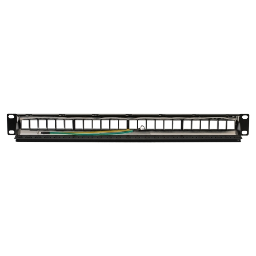 Панель коммутационная Rexant наборная 19", 1U, 24 порта, STP PRO