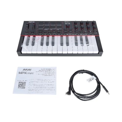 Миди-клавиатура AKAI MPK Mini IV черный миди-клавиатура