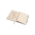 Блокнот Moleskine Classic, 192стр, в линейку, твердая обложка, черный qp090