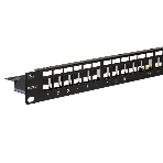 Панель коммутационная Rexant наборная 19", 1U, 24 порта, STP PRO