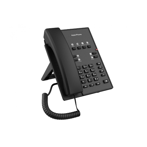 Телефон IP Fanvil H1 черный (H1 HOTEL PHONE) (упак.:1шт)