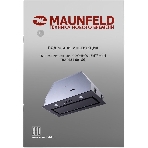 Вытяжка встраиваемая Maunfeld Trapeze 601GG черный, 60 см, 1150 куб. м/ч, 54 дБ