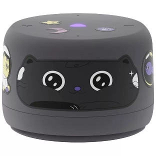 Умная колонка Яндекс Станция Лайт 2, 6Вт, компактная, 1 динамик, Matter, Wi-Fi, Bluetooth 5.0, Алиса, серый
