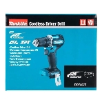 Дрель-шуруповерт Makita DDF487Z, 18 В, 0 Ач, 40 Нм, бесщеточный