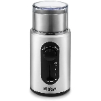 Кофемолка Kitfort KT-748 200Вт сист.помол.:ротац.нож вместим.:70гр нержавеющая сталь/черный