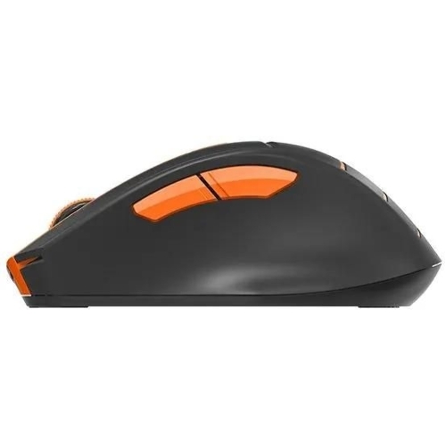 Мышь беспроводная A4Tech Fstyler FG30S серый/оранжевый, 2000 dpi, радиоканал, USB, кнопки - 6
