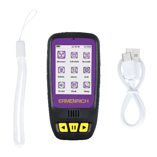 Дозиметр Ermenrich Ping RD40 фиолетовый/черный (84640)