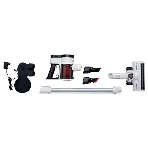 Пылесос вертикальный Gorenje SVC216FMLW белый/черный, питание от аккумулятора, 25 Вт, уборка сухая, пылесборник 0.5 л