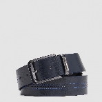 Ремень мужской Piquadro Blue Square CU6742B2/BLUN 125х3.5 см синий/черный натур.кожа