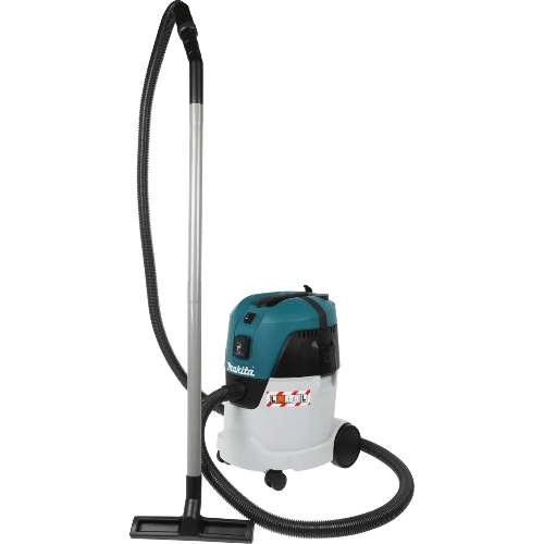 Строительный пылесос Makita VC2512L серый, 1000 Вт, уборка сухая/влажная, пылесборник мешок/контейнер, 25 л
