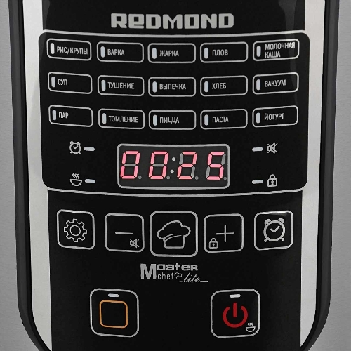 Мультиварка Redmond RMC-M36 сталь/черный