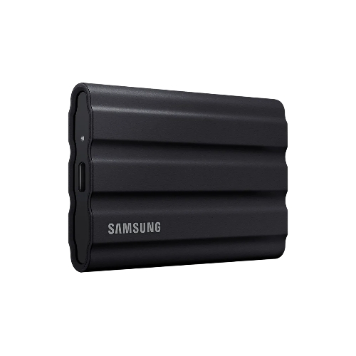 Внешний SSD Samsung T7 Shield, 1TB, USB 3.2 Gen 2 Type-C, R/W 1050/1000, черный