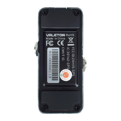 Компактный процессор эффектов Valeton GP-5 100+ эффектов, до 9 эффектов одновременно, поддержка IR импульсов гитарных кабинетов, возможность подключения к приложению на смартфоне, USB выход для подключения к ПК, поддержка Bluetooth для подключения внеш