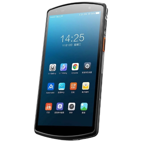 Терминал сбора данных Urovo DT50 (DT50-SH7S11E4F31) 2D Image Honeywell HS7, 4/64 ГБ, Android 11, USB, Bluetooth, WiFi, NFC, USB Type-C, MicroSD, Аудио выход, Вход микрофона, SIM, 2G, 3G, 4G, 5.7 ", 720x1440 pix, сенсорный