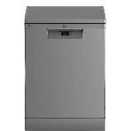 Посудомоечная машина Beko BDFN15421S, серебристый, 59.8 см, 14 компл., сушка конденсационная, 49 дБ, класс A