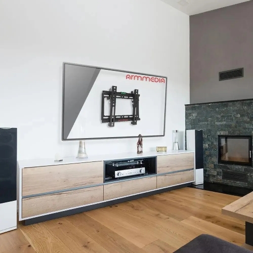 Кронштейн для телевизора Arm Media STEEL-6 черный, 15"-47" макс. 35 кг, настенный, наклон
