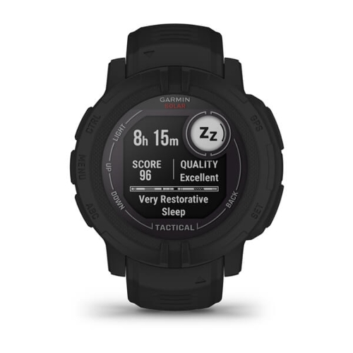 Умные часы Garmin Instinct 2 Solar Tactical, 1.1" MIP, Wi-Fi, Bluetooth, NFC, GPS, IP68, черный