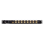 Портовый переключатель 16 с KVM консолью ATEN 16-Port PS/2-USB VGA Single Rail 17.3" 1920 x 1080 @ 60 Hz LCD KVM Switch