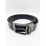 Ремень мужской Piquadro Blue Square CU6742B2/MON 125х3.5 см коричневый/черный натур.кожа