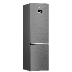 Холодильник с морозильником Beko B3RCNK405HDX серебристый