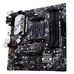 Материнская плата ASUS PRIME B550M-A, AM4, AMD B550, 4xDDR4, 4xSATA, 2xM.2, 1xPCIe 4.0 x16, DVI-D, HDMI, D-Sub, 1x1Gb LAN, 3x3.5 мм, 7.1, microATX