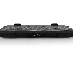 Подставка для ноутбука Buro 15"335x265x22мм 74.35дБ 1xUSB 2x 140ммFAN 480г металлическая сетка/пластик черный