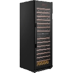 Винный шкаф встраиваемый Maunfeld MBWC-415D171, вместимость: 171 бутылок, черный