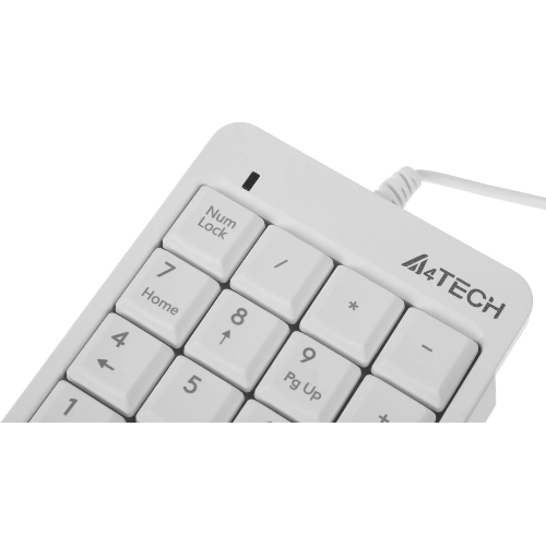 Числовой блок проводной A4Tech Fstyler FK13P, USB, белый