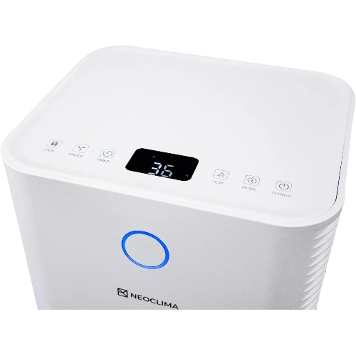 Осушитель воздуха Neoclima ND-10AZ белый, 10 л/сутки, 2 л